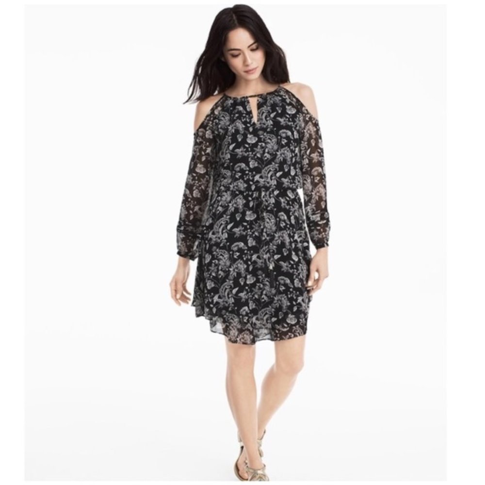 WHBM Boho-Inspired Blouson Dress